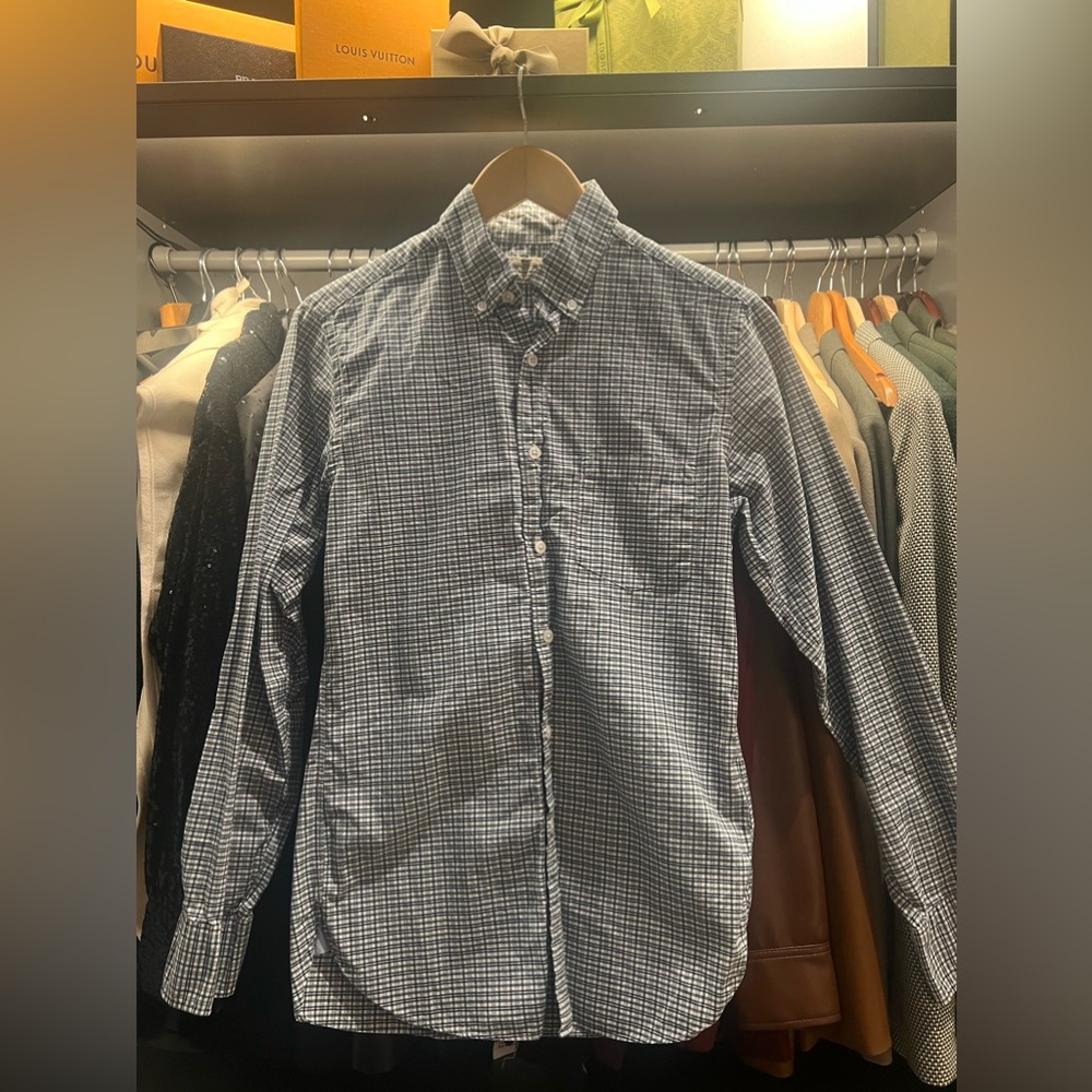 J. Crew Plaid Button-Down Shirt